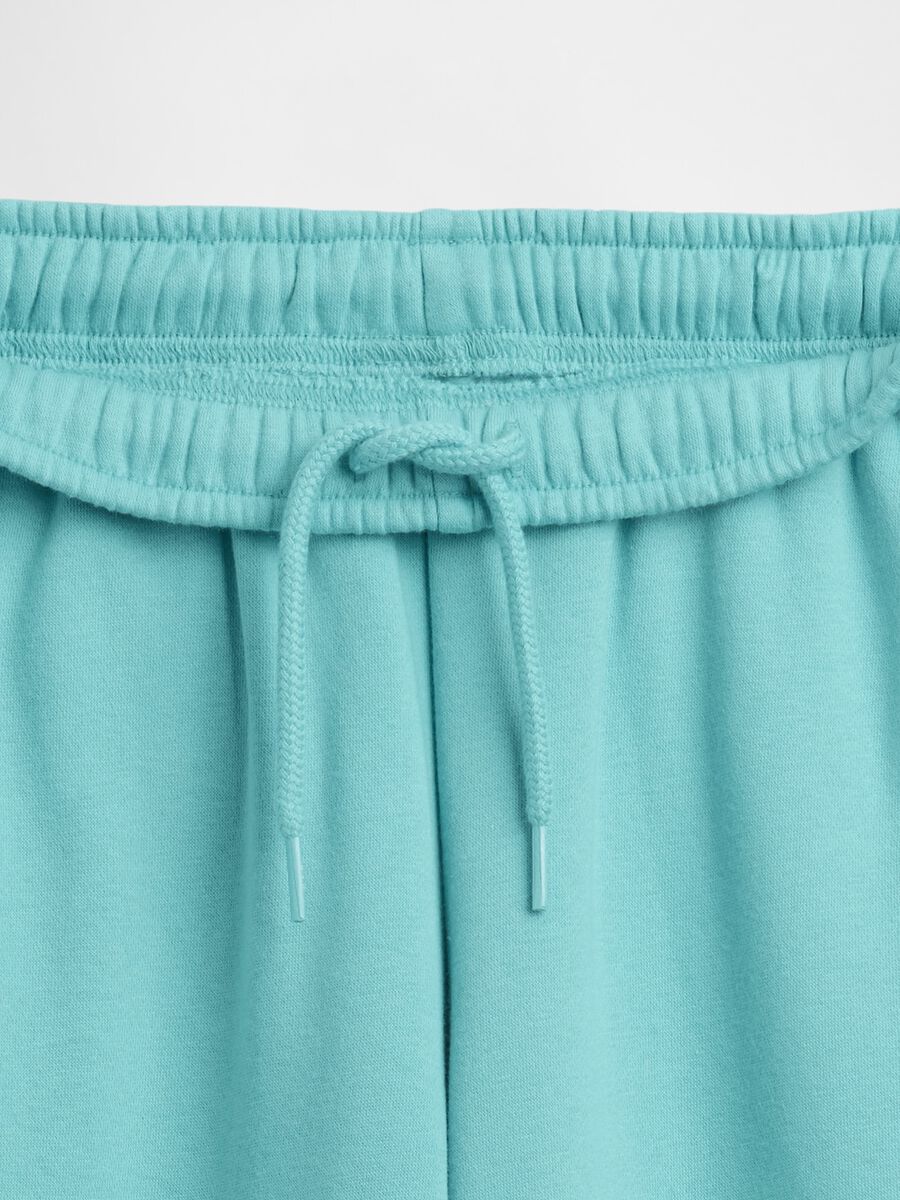 Blue Cotton Blend Trousers_4