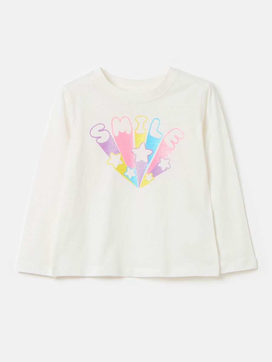 Long-sleeved T-shirt with print_0