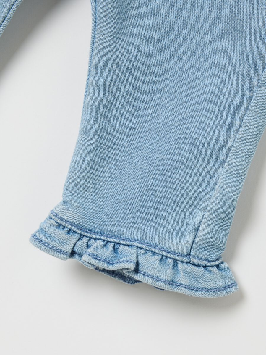 Baby Girl Denim Jeans Regular Fit in Light Blue_2