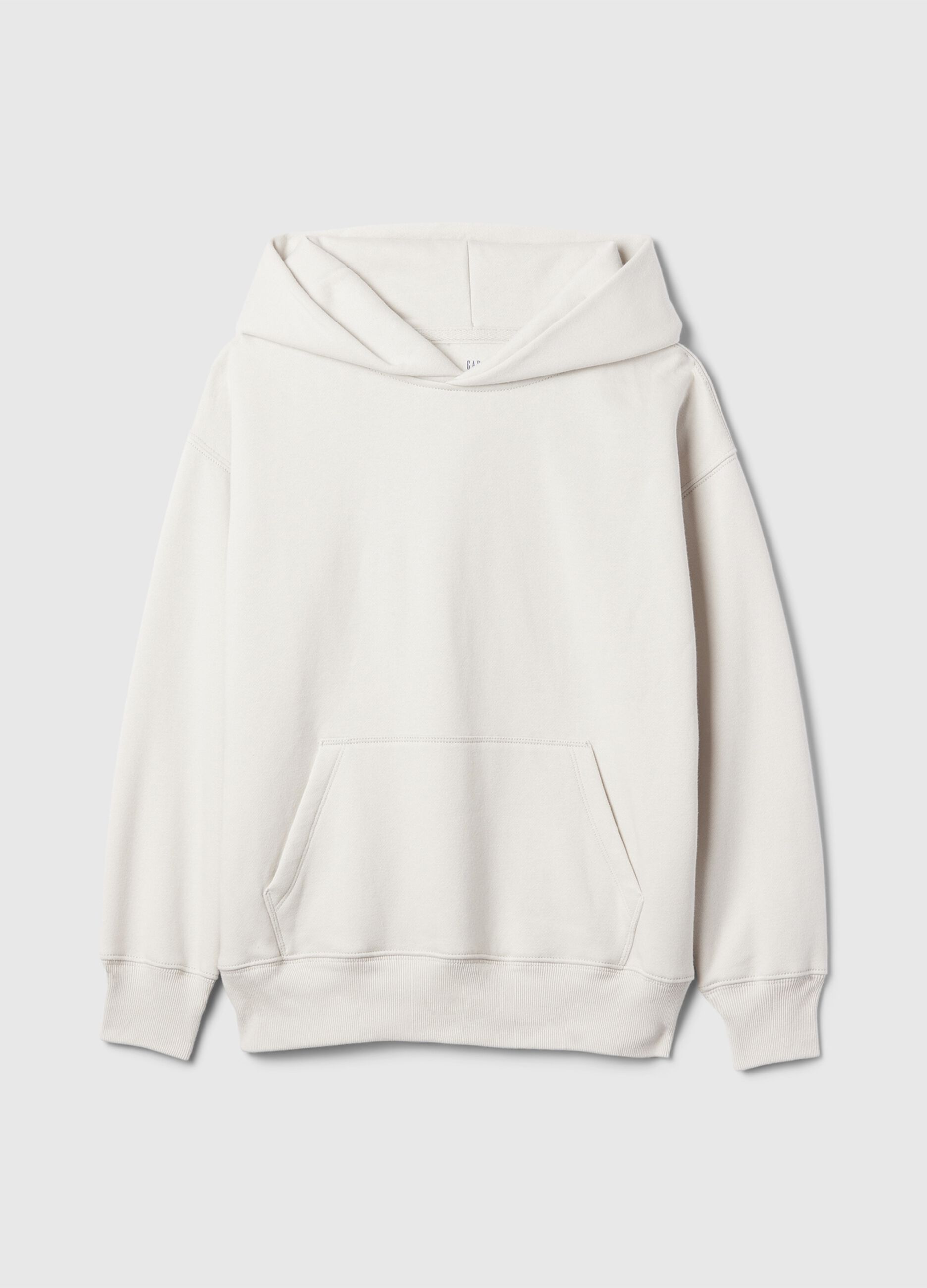 Solid colour hoodie