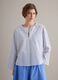 Multicolour striped pure cotton shirt regular fit with pocket_2