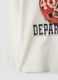 White cotton and viscose blend T-shirt with collegiate print for boys_3