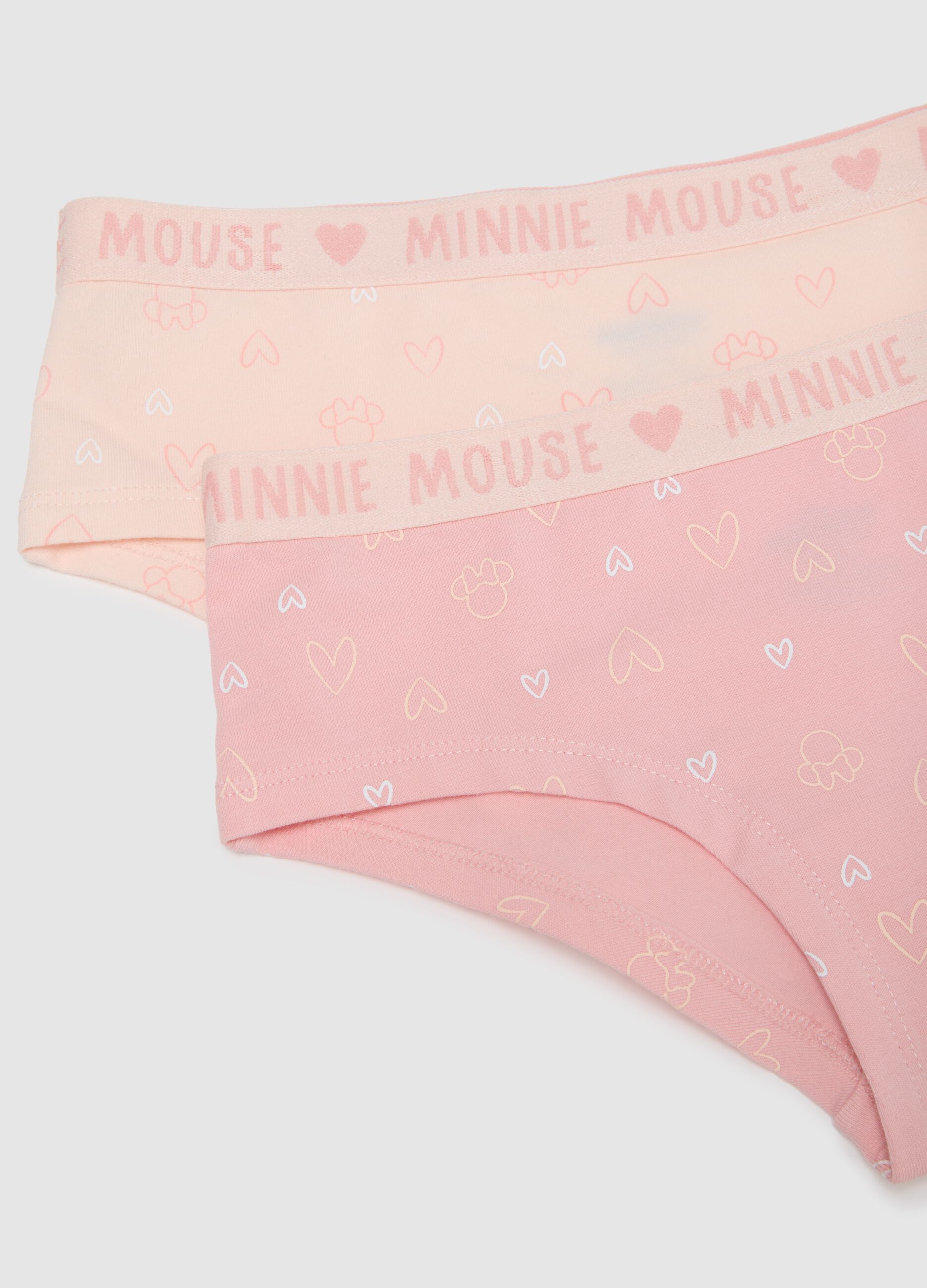 Set of multicolour stretch cotton girl's panties tripack
