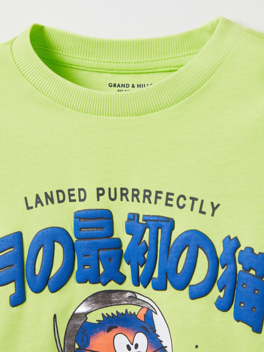 T-shirt a maniche lunghe con stampa_2
