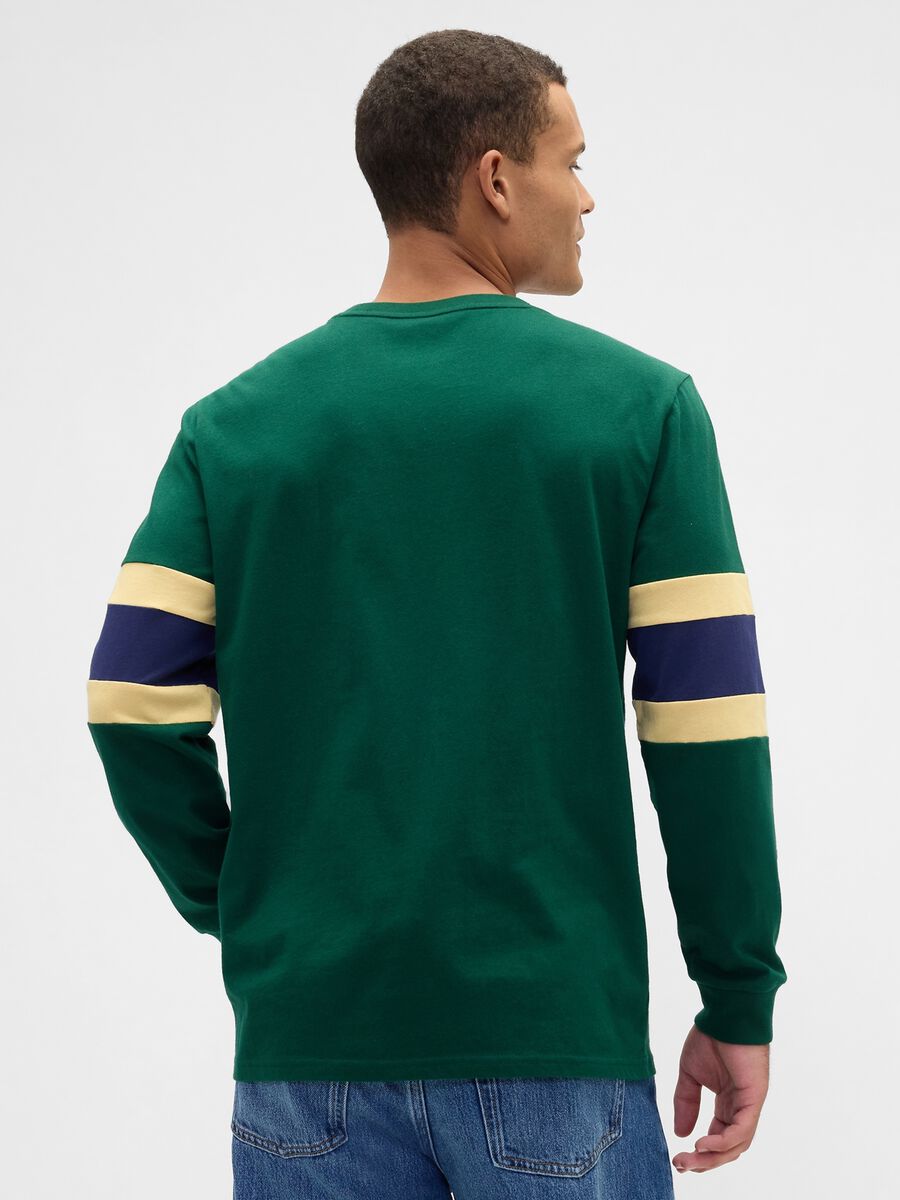 Long Sleeve Green Cotton Shirt_1