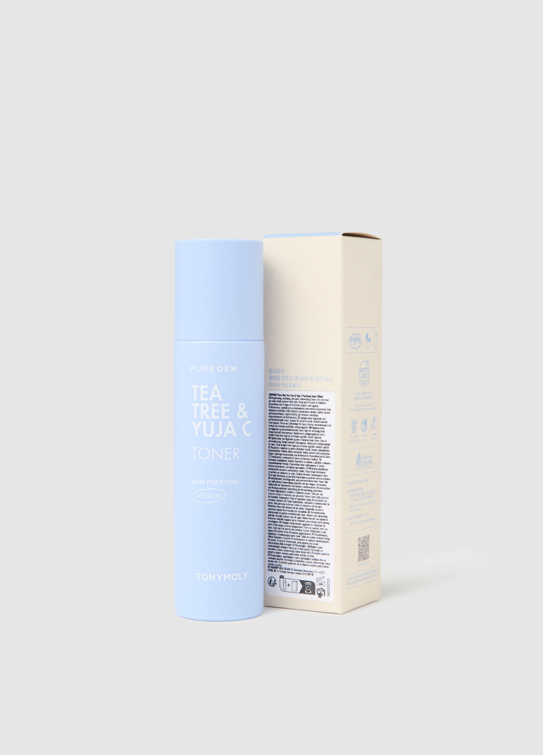 Pure Dew Tea Tree & Yuja C Purifying Toner - Korean skincare