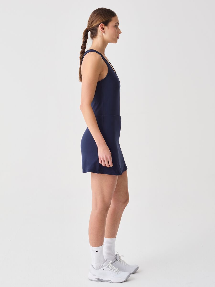 SLAZENGER light blue sports dress in stretch fabric_1