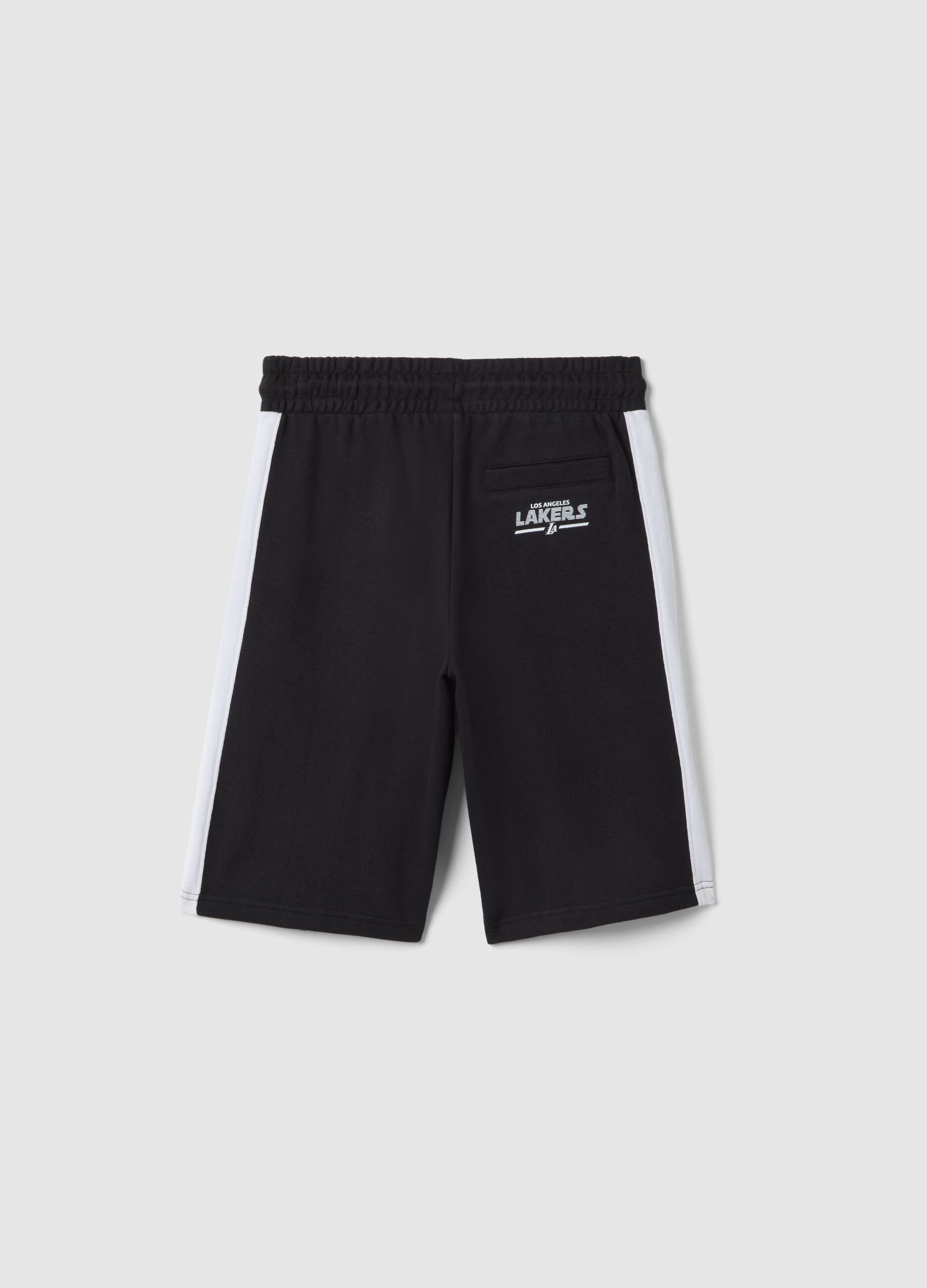 Black pure cotton shorts