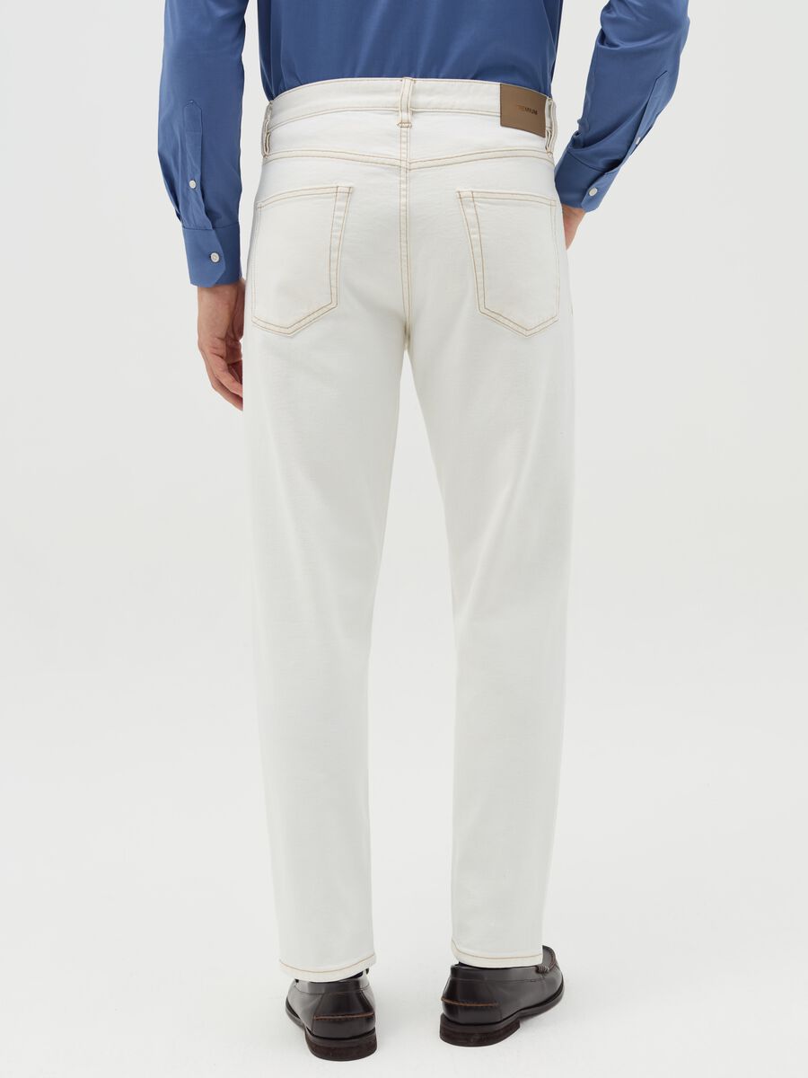Relaxed-fit jeans in stretch hemp and cotton_3