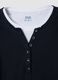 Blue long-sleeved pure cotton crew-neck T-shirt_6