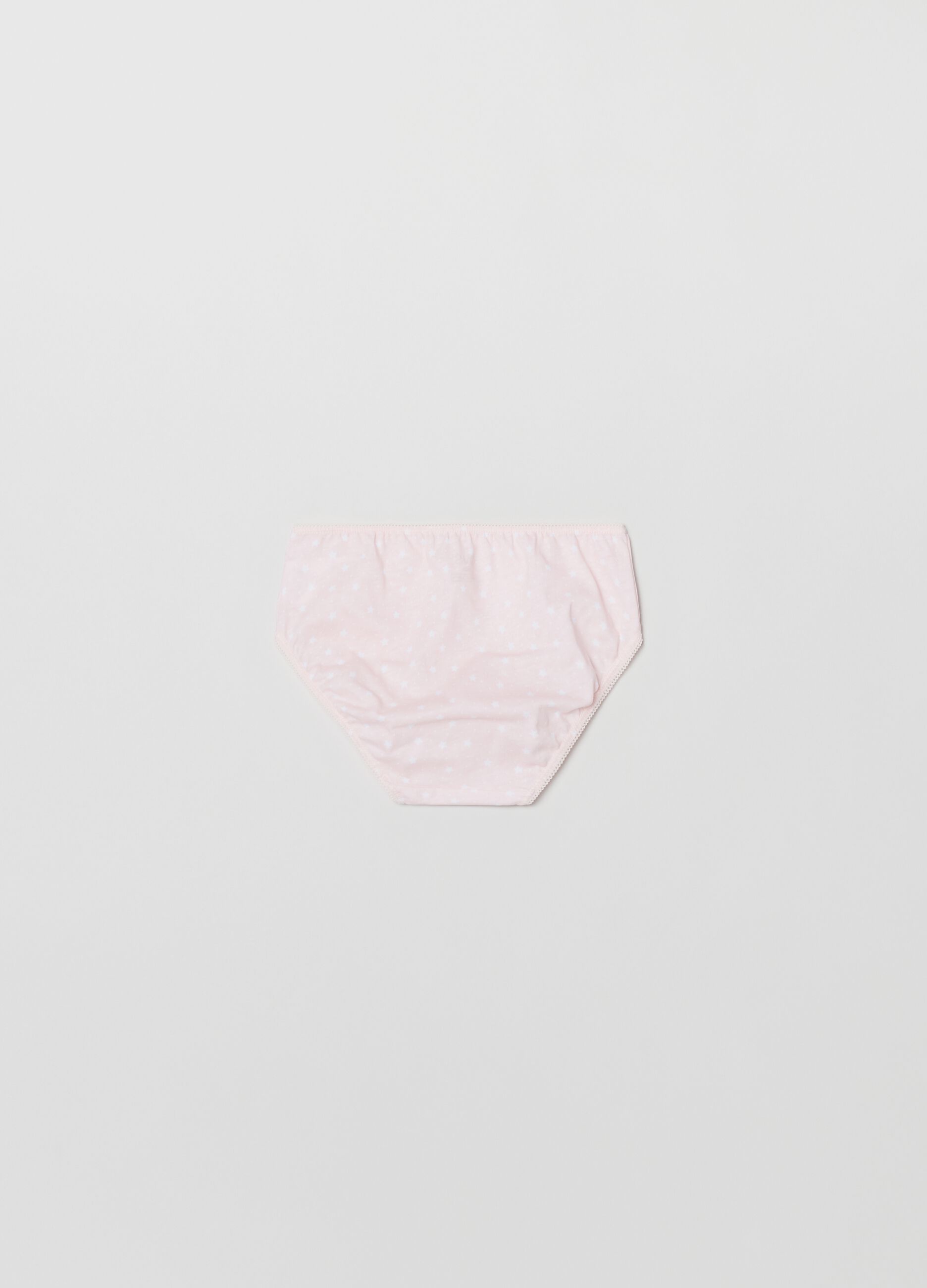 Multipack sette slip in cotone con stampa_1