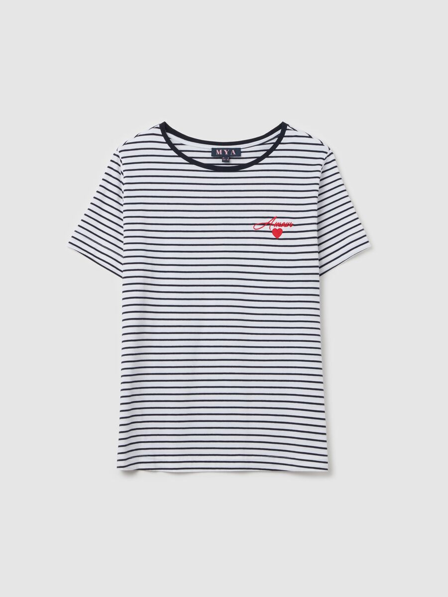 Curvy MYA stretch cotton T-shirt_4