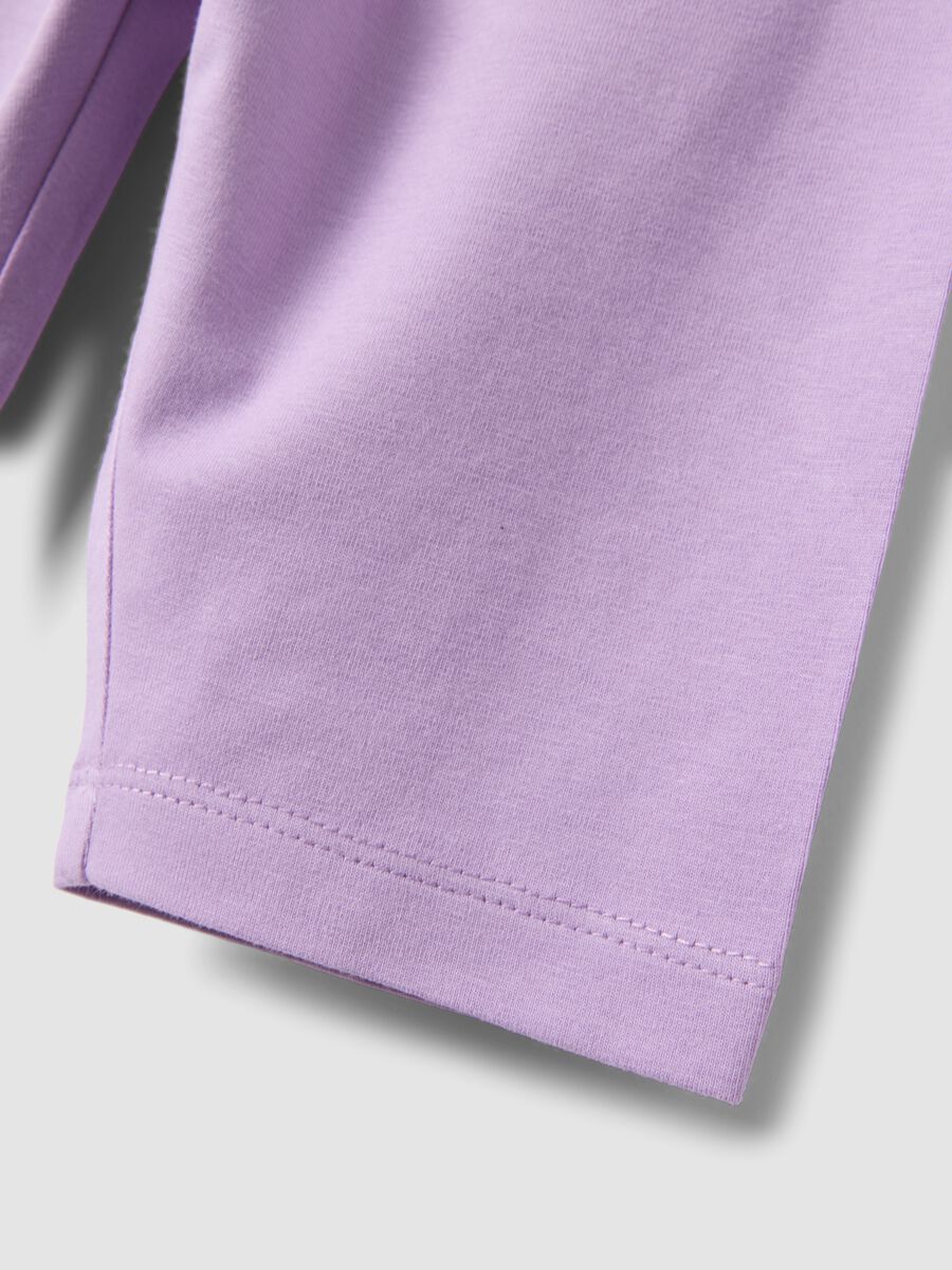 Purple organic cotton shorts_3