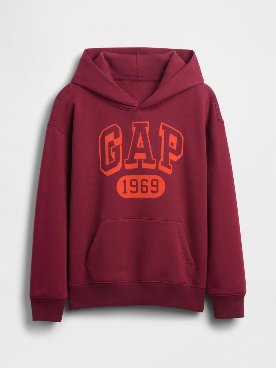 Felpa con cappuccio e logo GAP_4