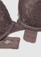 Grey Lace Padded Bra_5