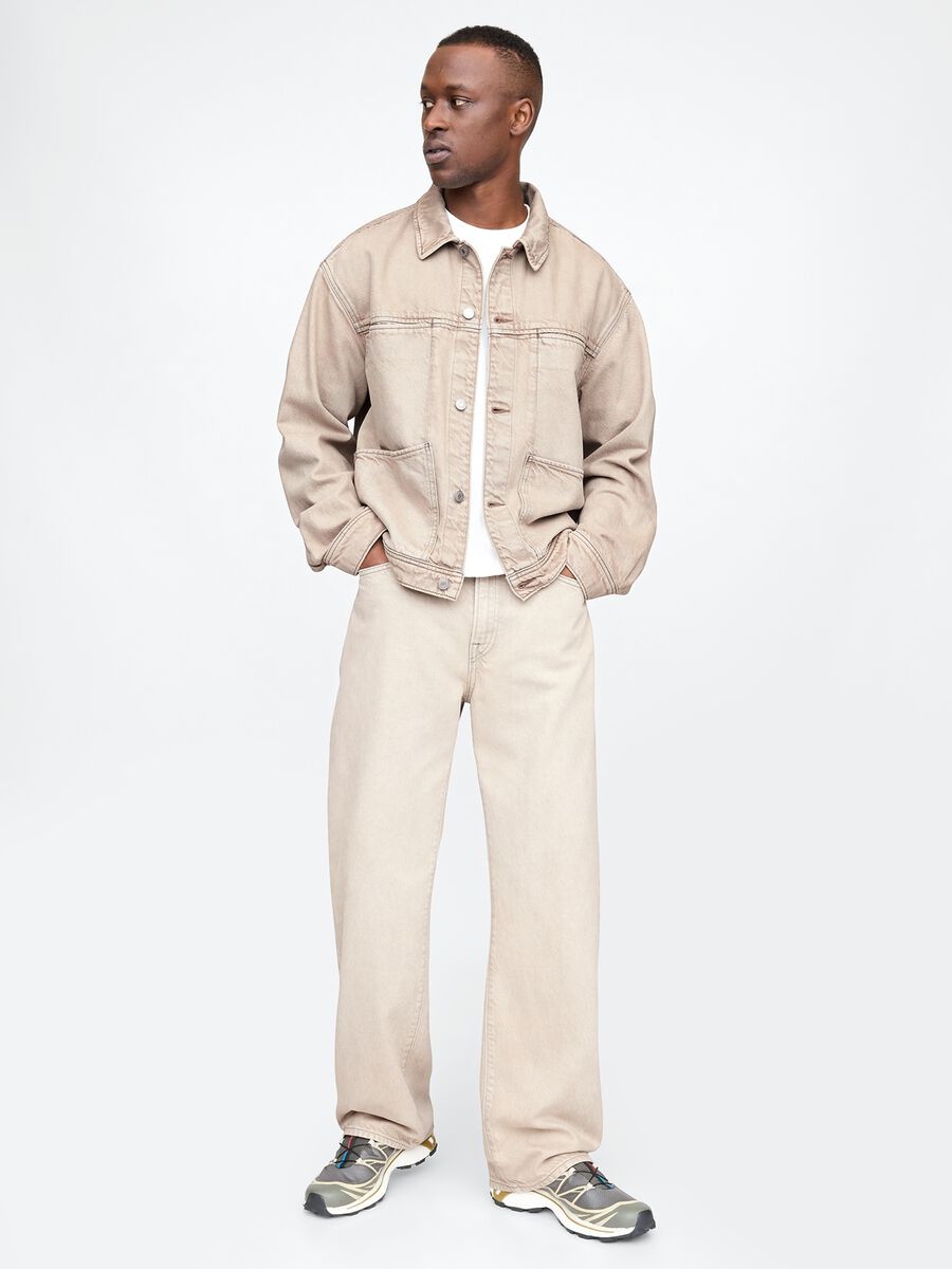 Gap Beige Denim Jacket_1