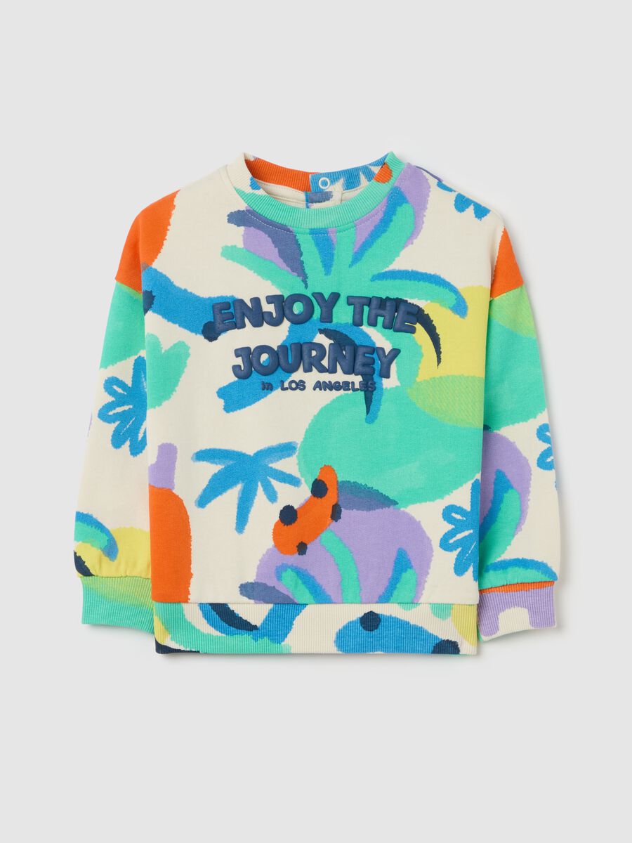 "Enjoy the Journey" sweatshirt in French terry_0