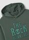 Children's oversized green pure cotton sweatshirt_2