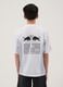White oversized fit T-shirt with Red Bulls logo_2