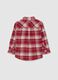 Multicolour plaid cotton shirt for boys, regular fit_1