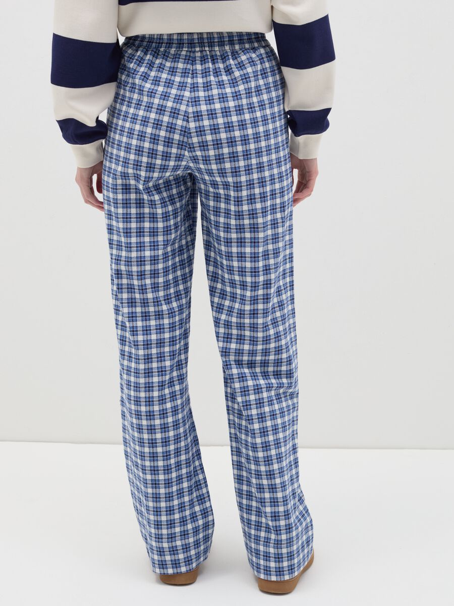 Fluid jogger trousers in cotton_2