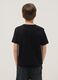 Black short-sleeve organic cotton T-shirt_2