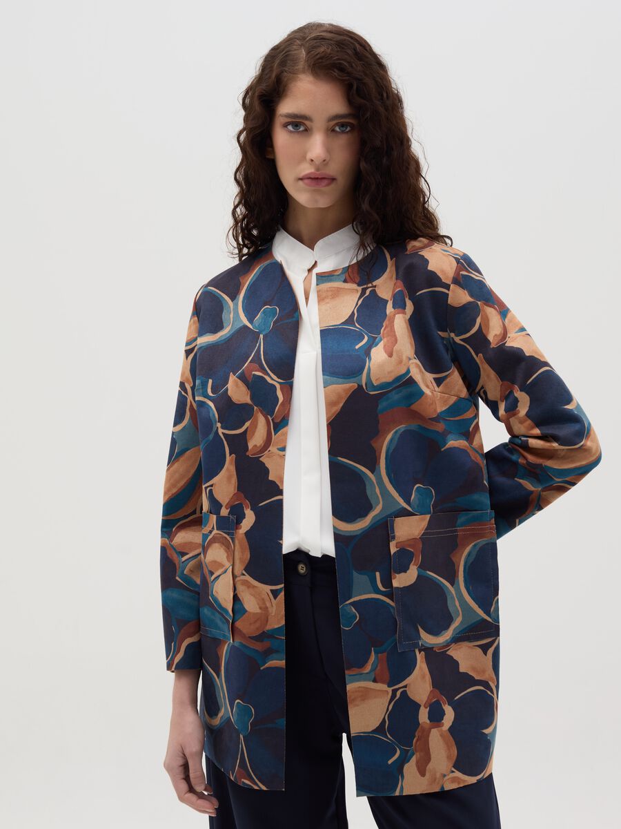 Open jacket with print_0