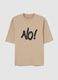 T-shirt with "No!" print_4