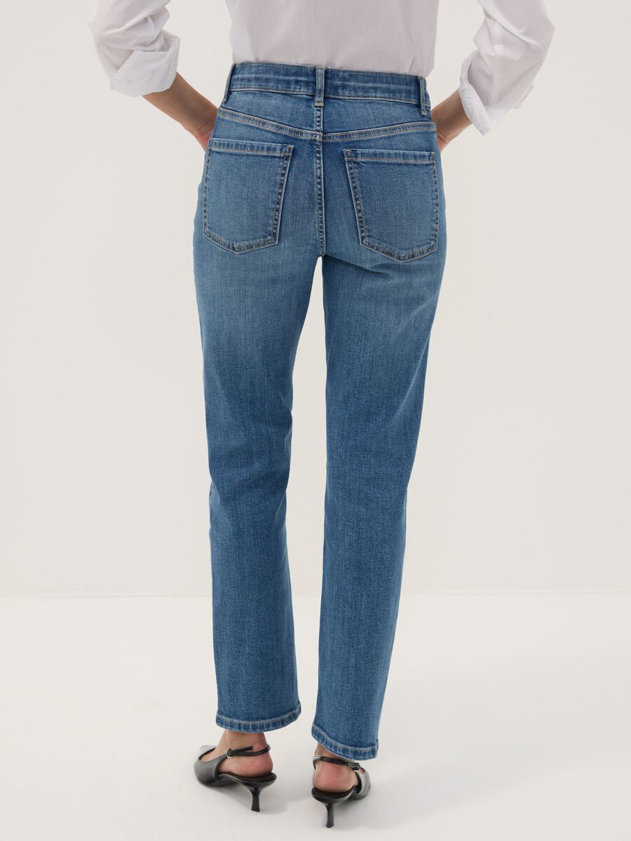 Slim-fit stretch cotton denim jeans_3