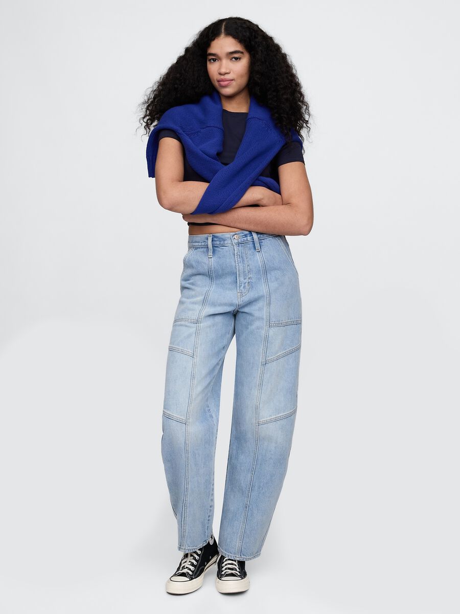 Blue Stretch Short Sleeve T-Shirt_2