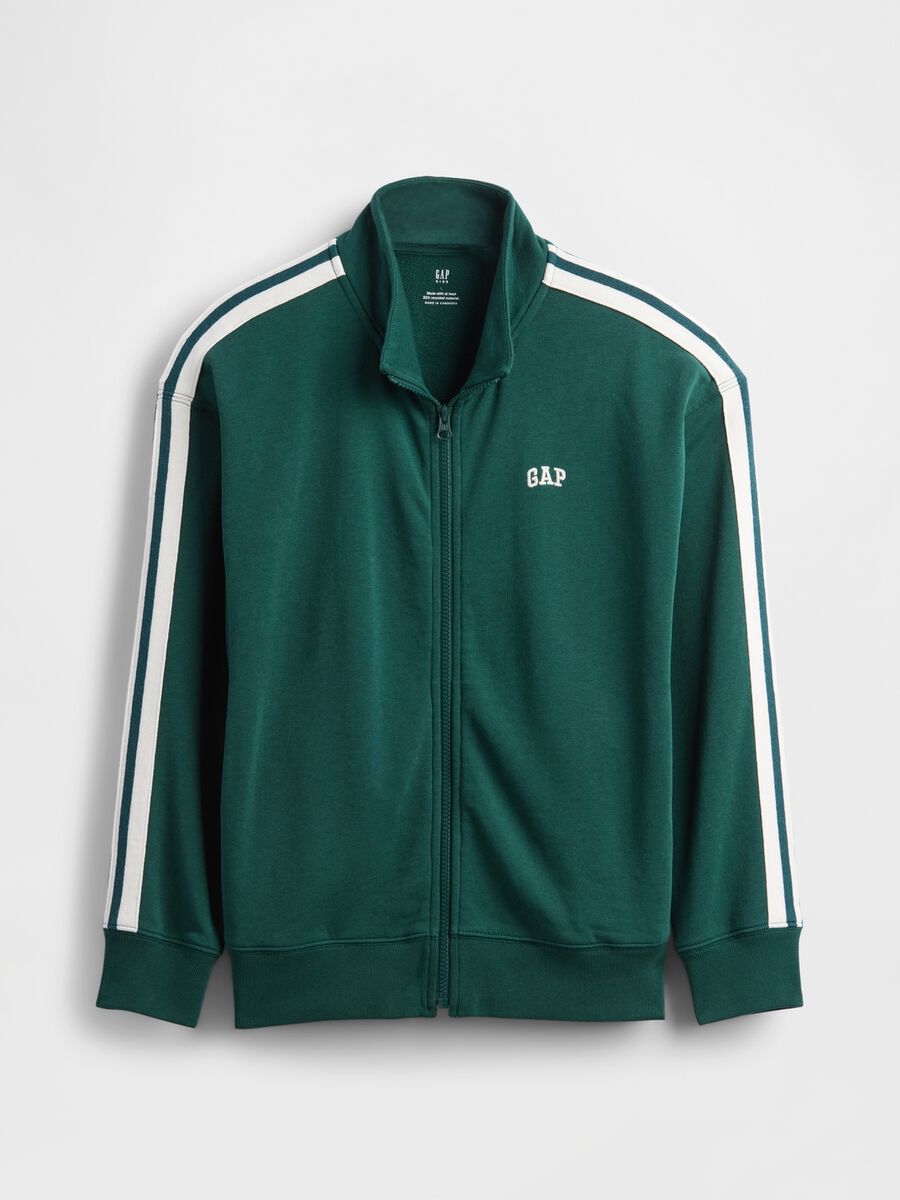 Green Cotton Blend Sweatshirt_3