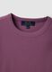 Purple fitted short-sleeve stretch cotton T-shirt_5