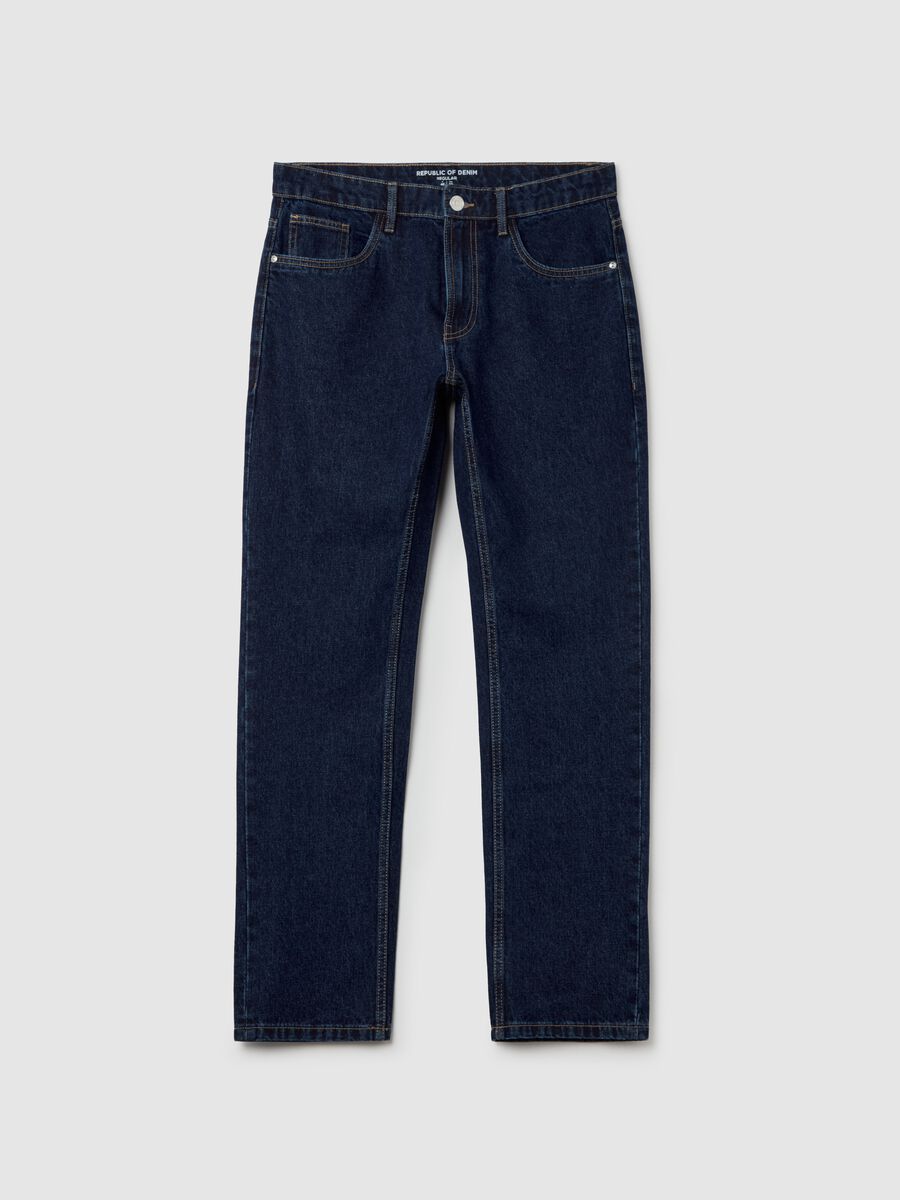 Regular-fit jeans with five pockets_4