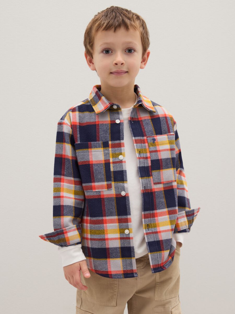 Long-sleeve Multicolour Shirt_0