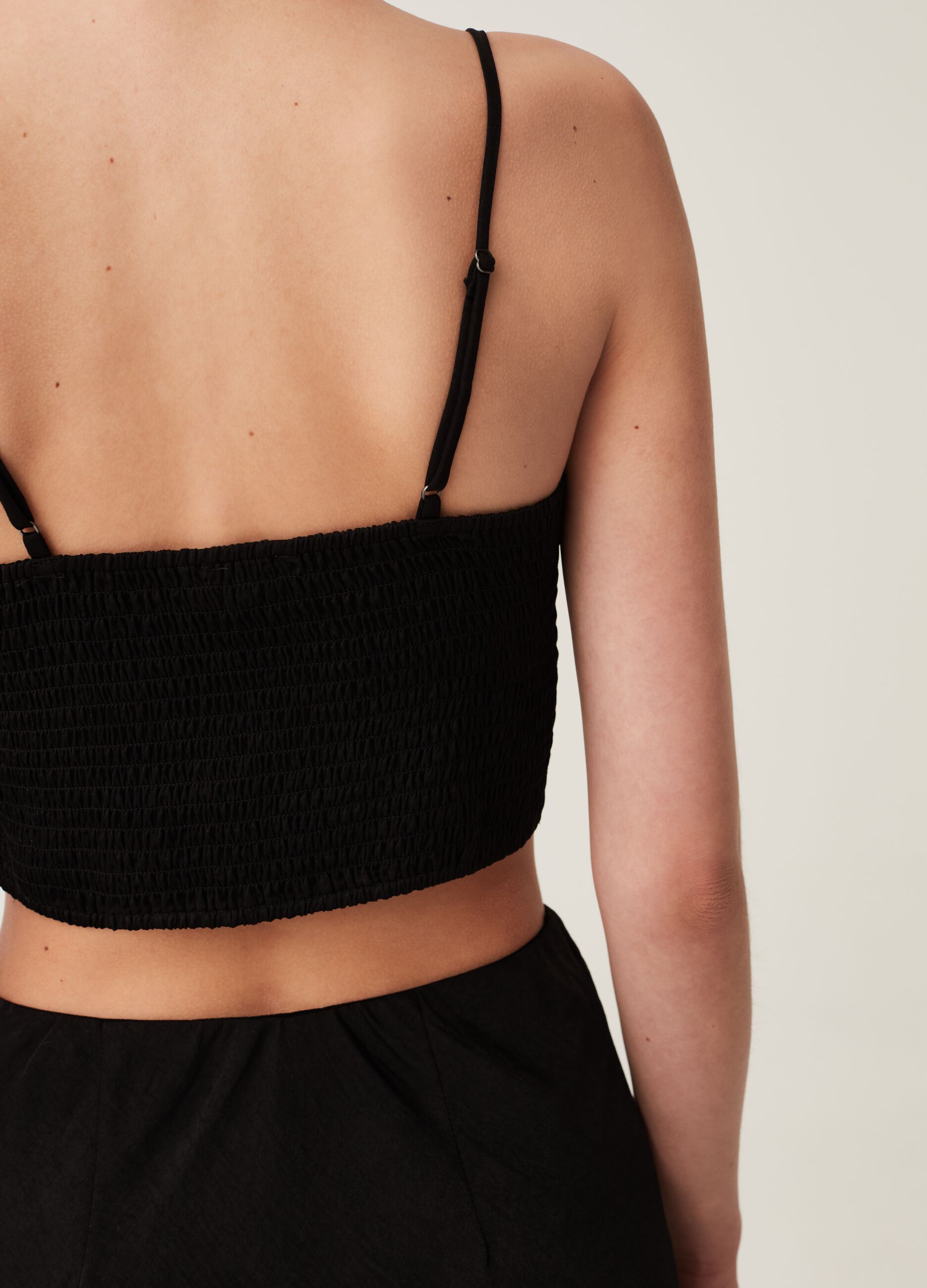Crop top in satin Baby Angel_3