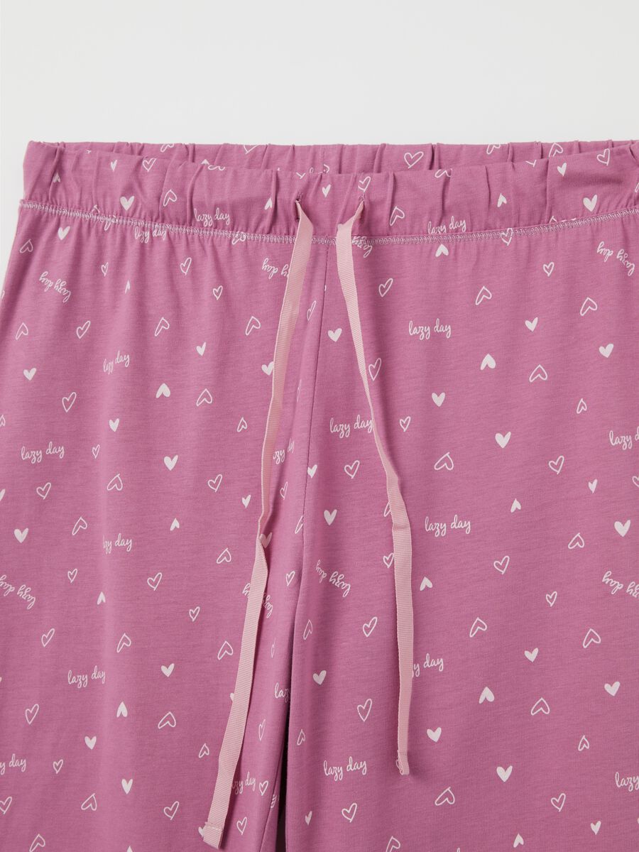 Long pyjamas with print in organic cotton_5