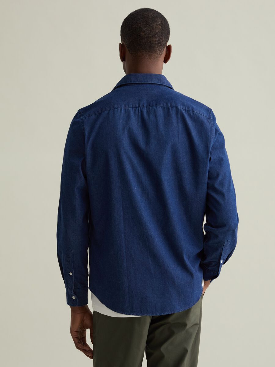 Regular-fit denim shirt_3
