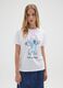 White pure cotton regular fit T-shirt_1