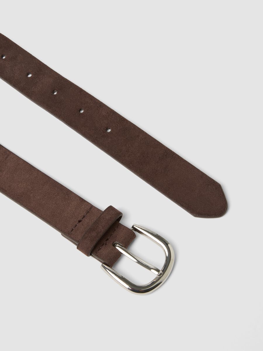 Brown belt with metal studs_1