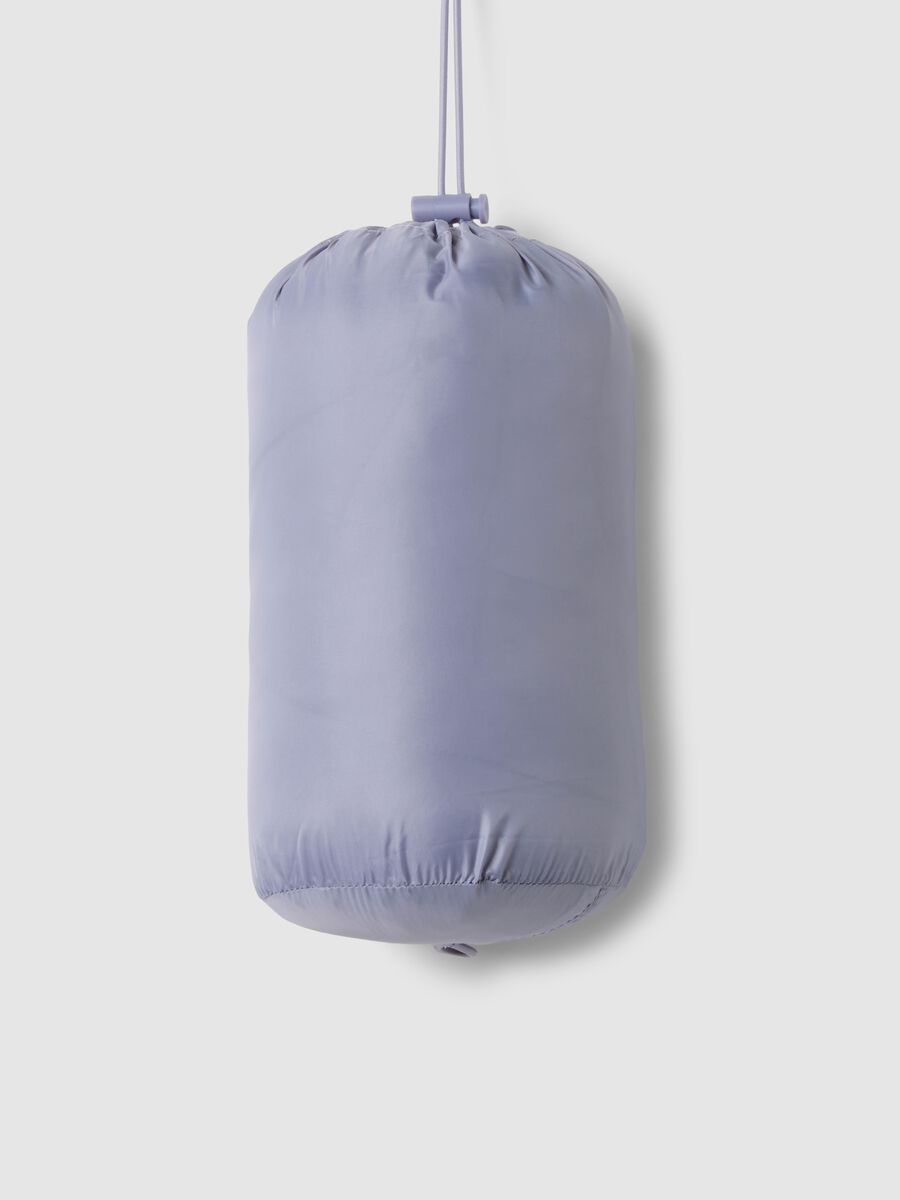 Gilet imbottito viola regular fit con zip_5