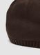Cappello marrone a costine_2
