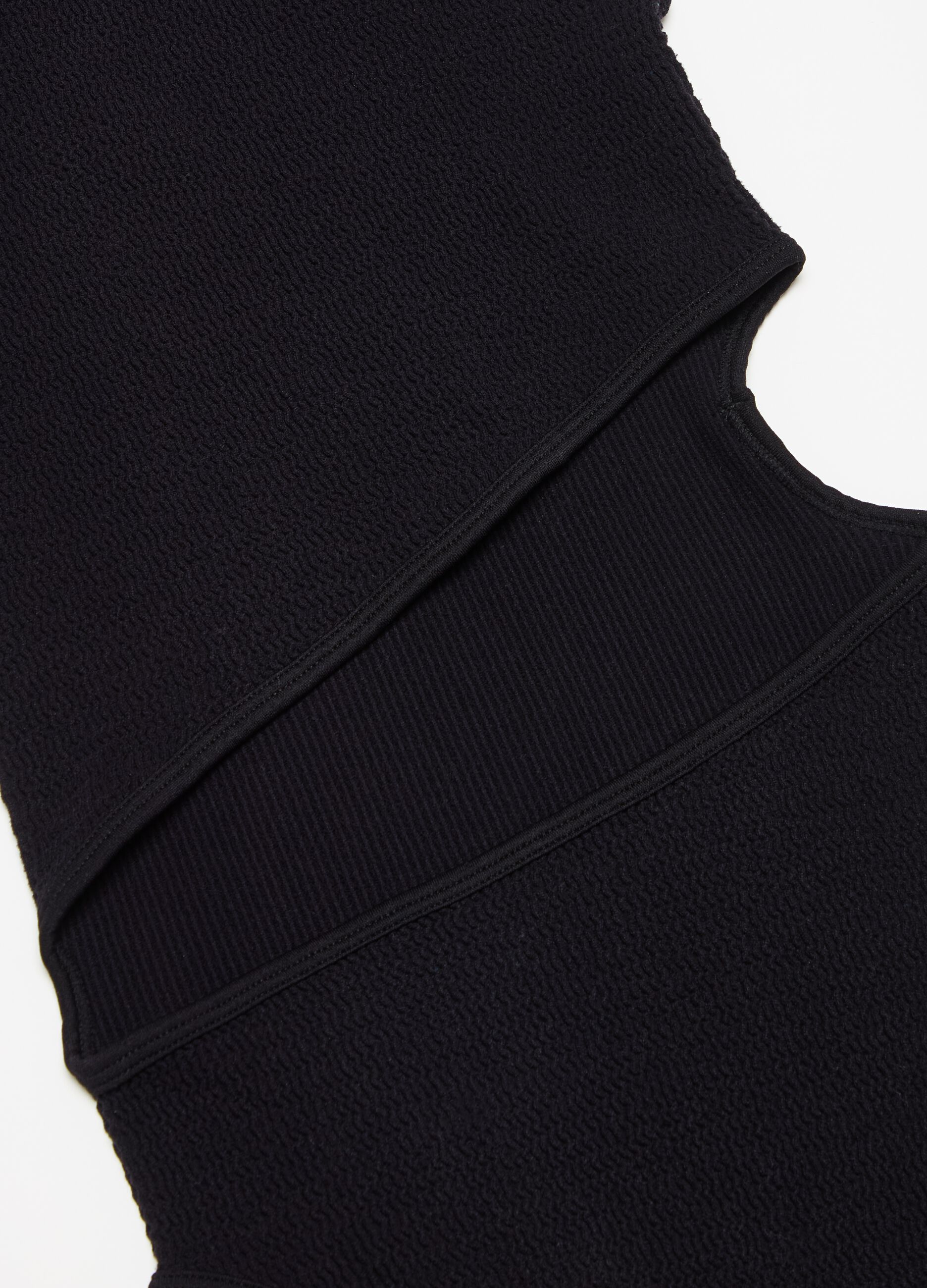 Cut Out Bodysuit Black