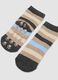 2-pack multicolour non-slip baby socks in stretch organic cotton_1