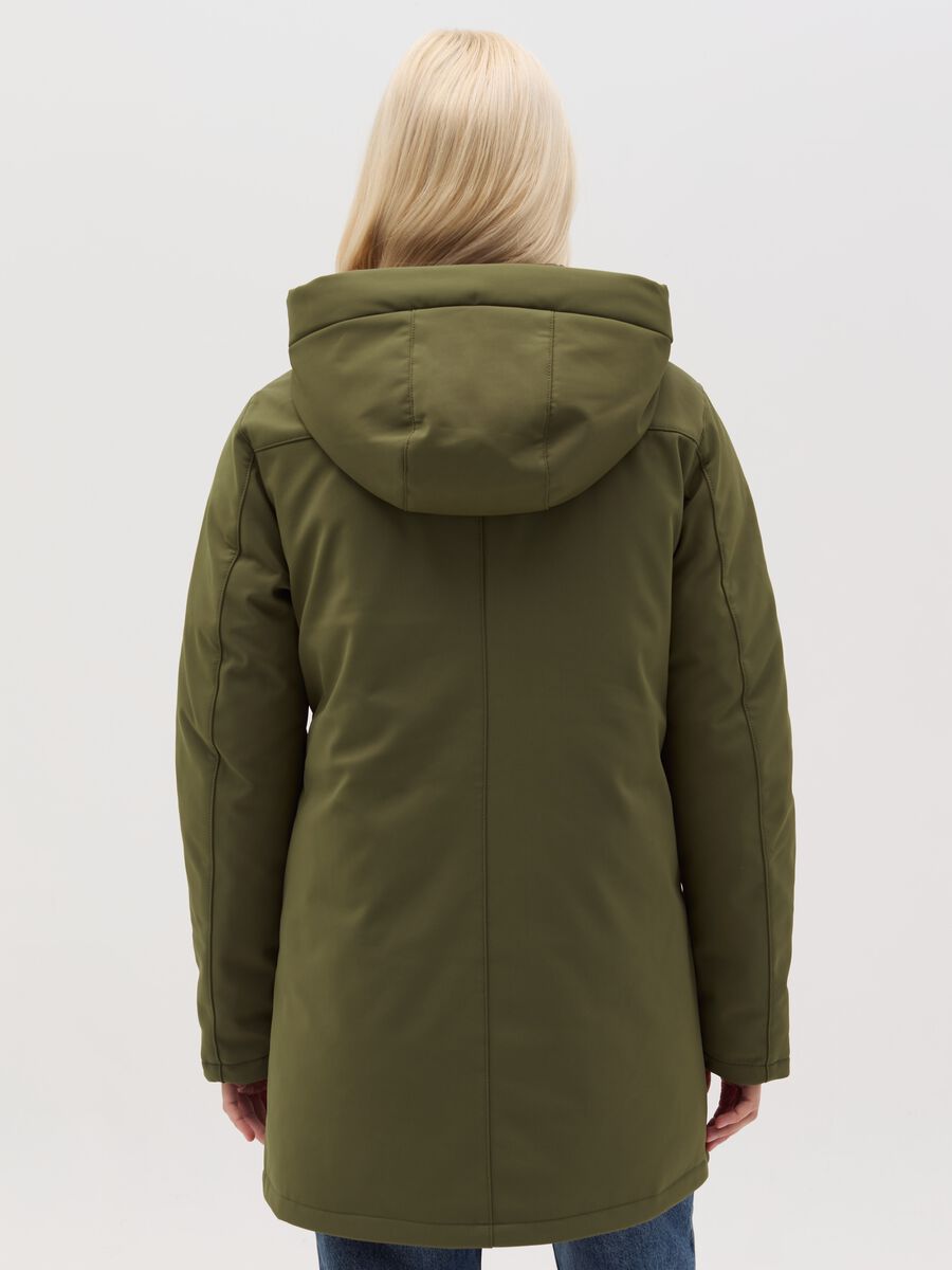 Parka lungo con imbottitura in REPREVE®_3