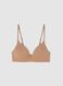 Beige regular fit bra_4
