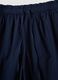 Blue pure cotton regular-fit shorts_5