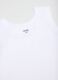 Bipack canottiere in cotone elasticizzato bianco da bambino regular fit_2