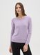Lilac crew neck jumper with long sleeves_1