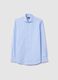 Light blue easy-iron slim-fit shirt_0
