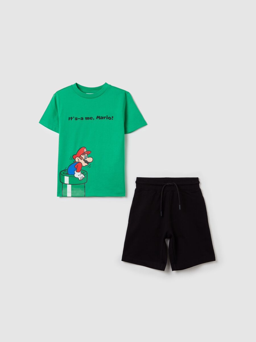 Cotton jogging set with Super Mario™ print_0
